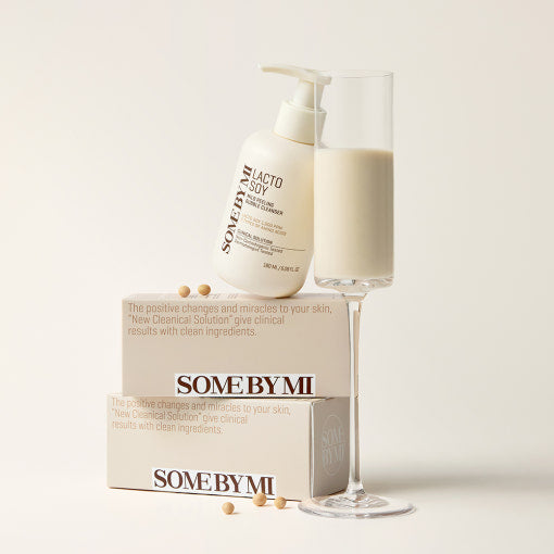 [SOME BY MI] Lacto Soy Mild Peeling Bubble Cleanser 180ml